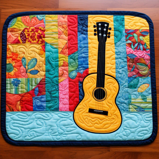 Guitar TAI07122366 Quilted Placemats