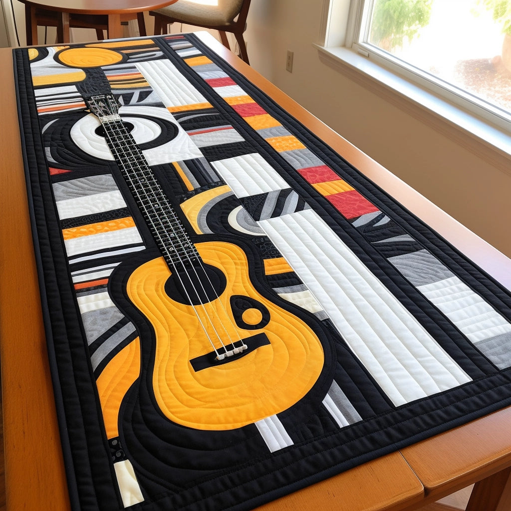 Guitar TAI07122340 Quilted Table Runner