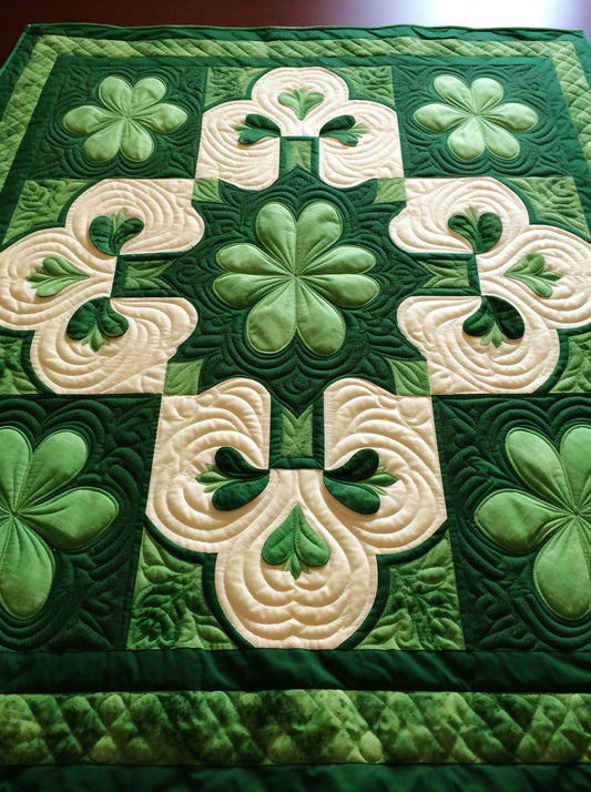 Irish Shamrock TAI260224044 Quilt Blanket