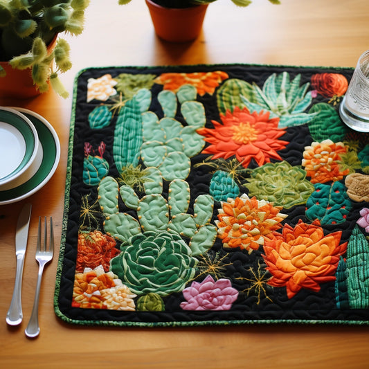 Cactus TAI261223189 Quilted Placemats