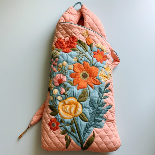 Flower TAI08122324 Quilted Sleeping Bag