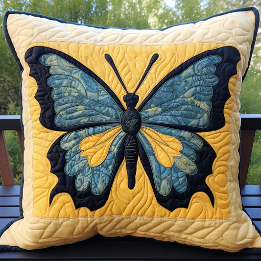 Butterfly TAI020324186 Quilted Pillow Case