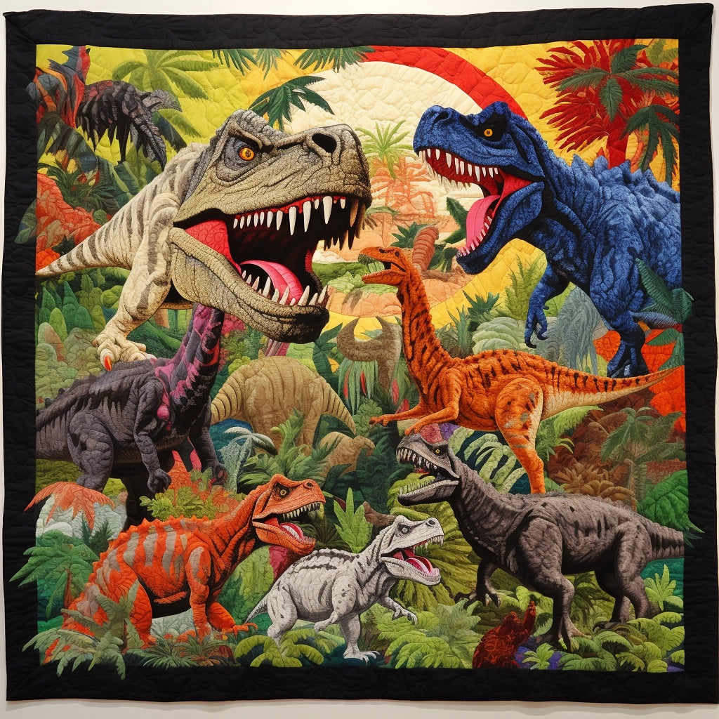 Dinosaur TAI261223070 Quilt Blanket