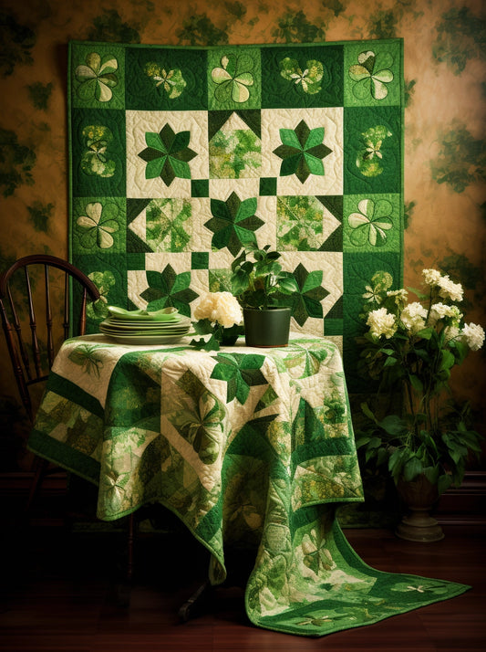 Irish Shamrock TAI260224038 Quilt Blanket