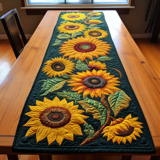 Sunflower TAI261223088 Quilted Table Runner