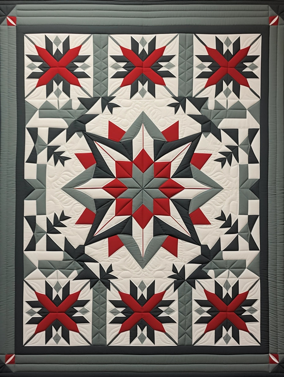 Amish Star BL10112342 Quilt Blanket