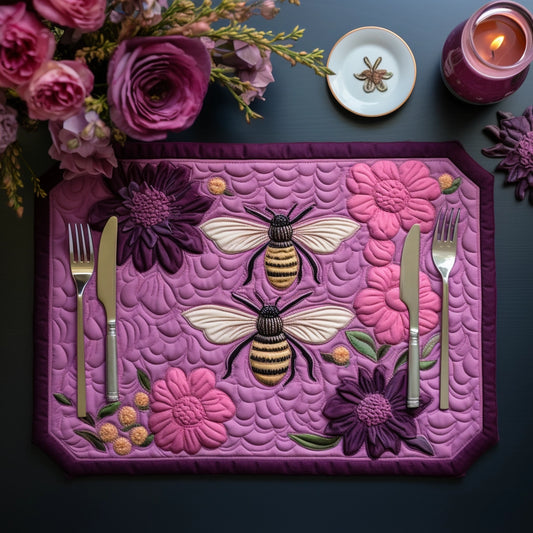 Bee TAI260224220 Quilted Placemats