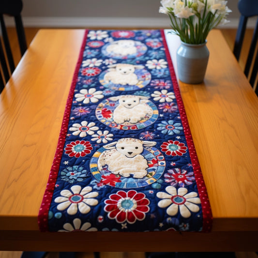 Sheep TAI280224046 Quilted Table Runner