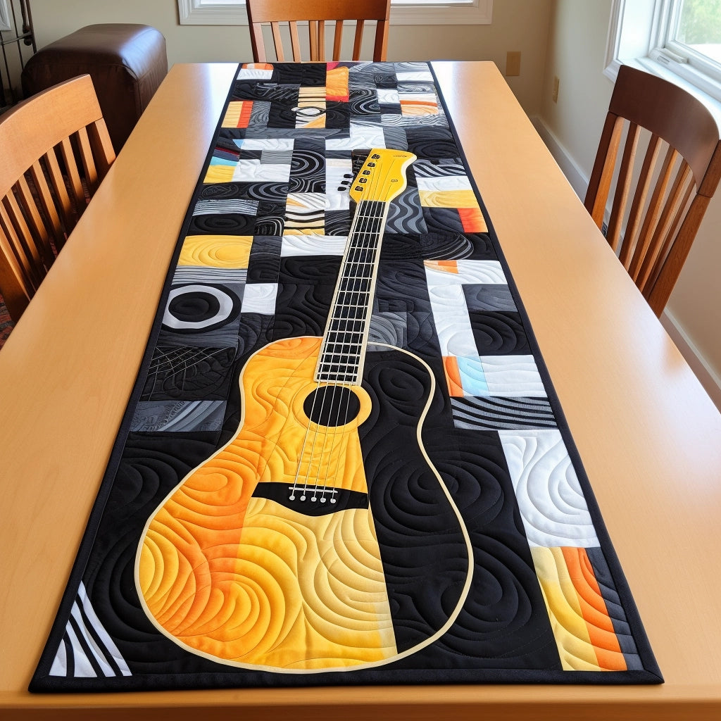 Guitar TAI07122349 Quilted Table Runner