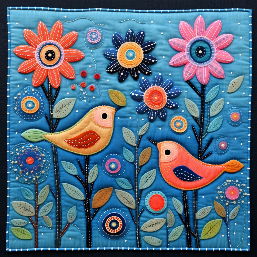 Bird TAI04122342 Quilt Blanket