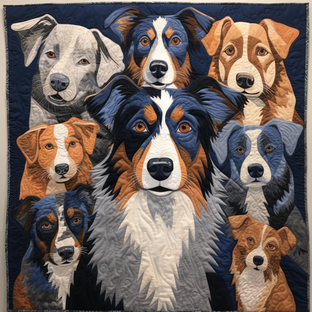 Australian Shepherd TAI15112316 Quilt Blanket