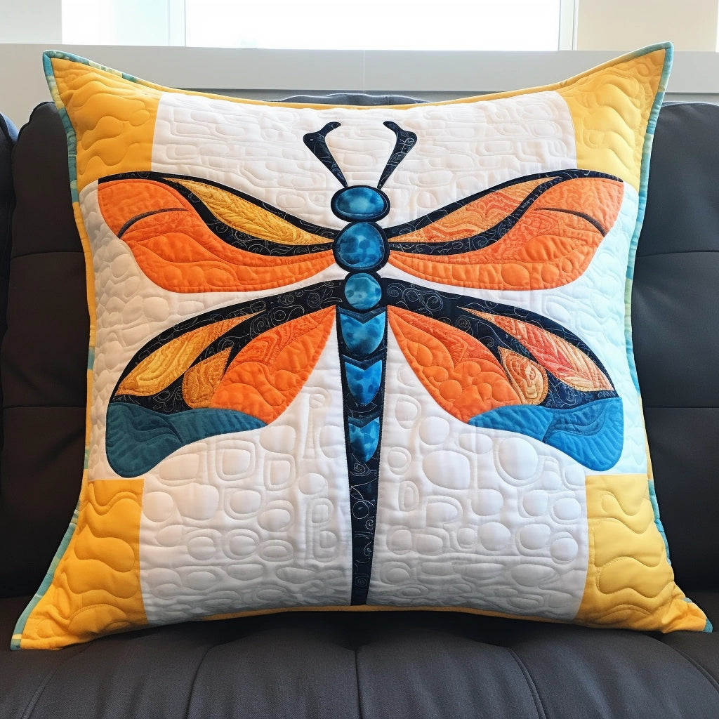 Dragonfly TAI060324096 Quilted Pillow Case