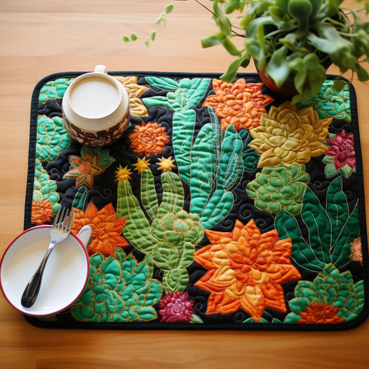 Cactus TAI261223169 Quilted Placemats