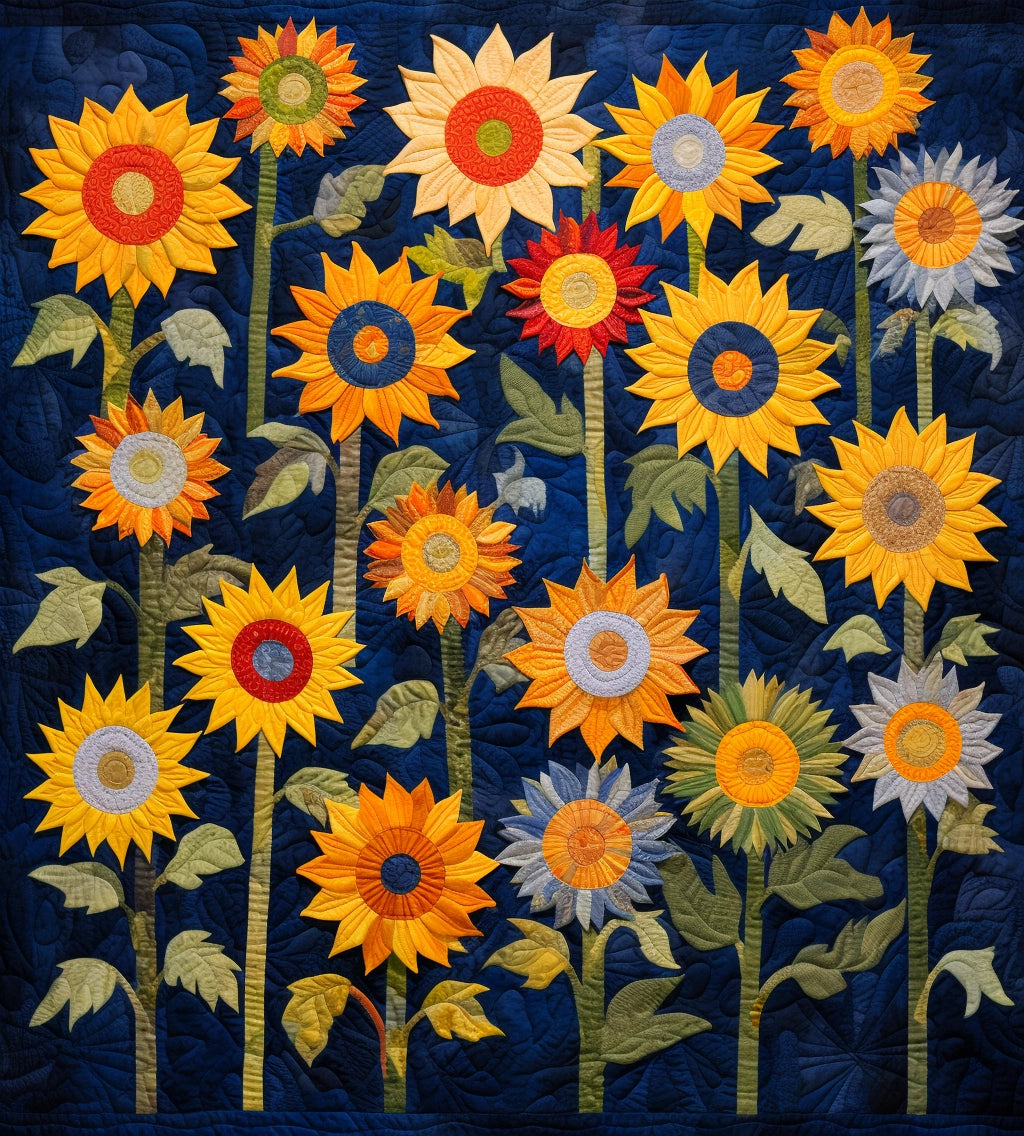 Sunflower BL9112379 Quilt Blanket