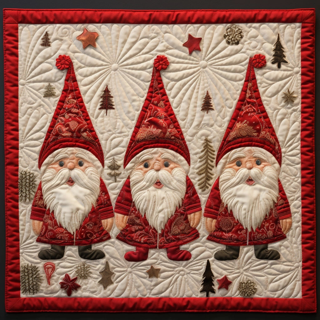 Christmas Santa CLA22112314 Quilted Placemats