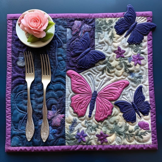 Butterfly TAI040124269 Quilted Placemats