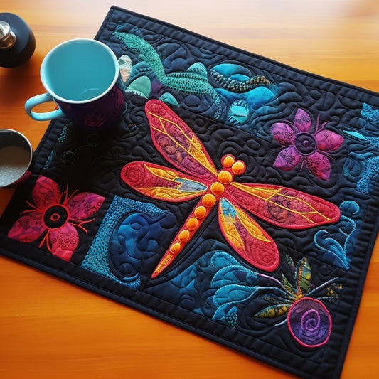 Dragonfly TAI260224114 Quilted Placemats