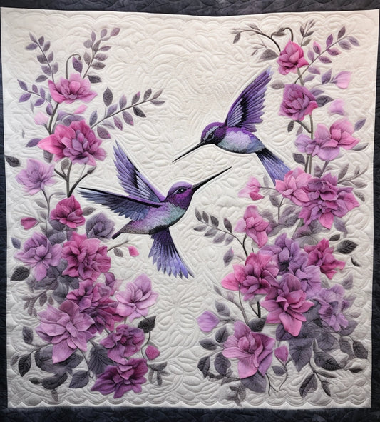Hummingbird BL11112314 Quilt Blanket