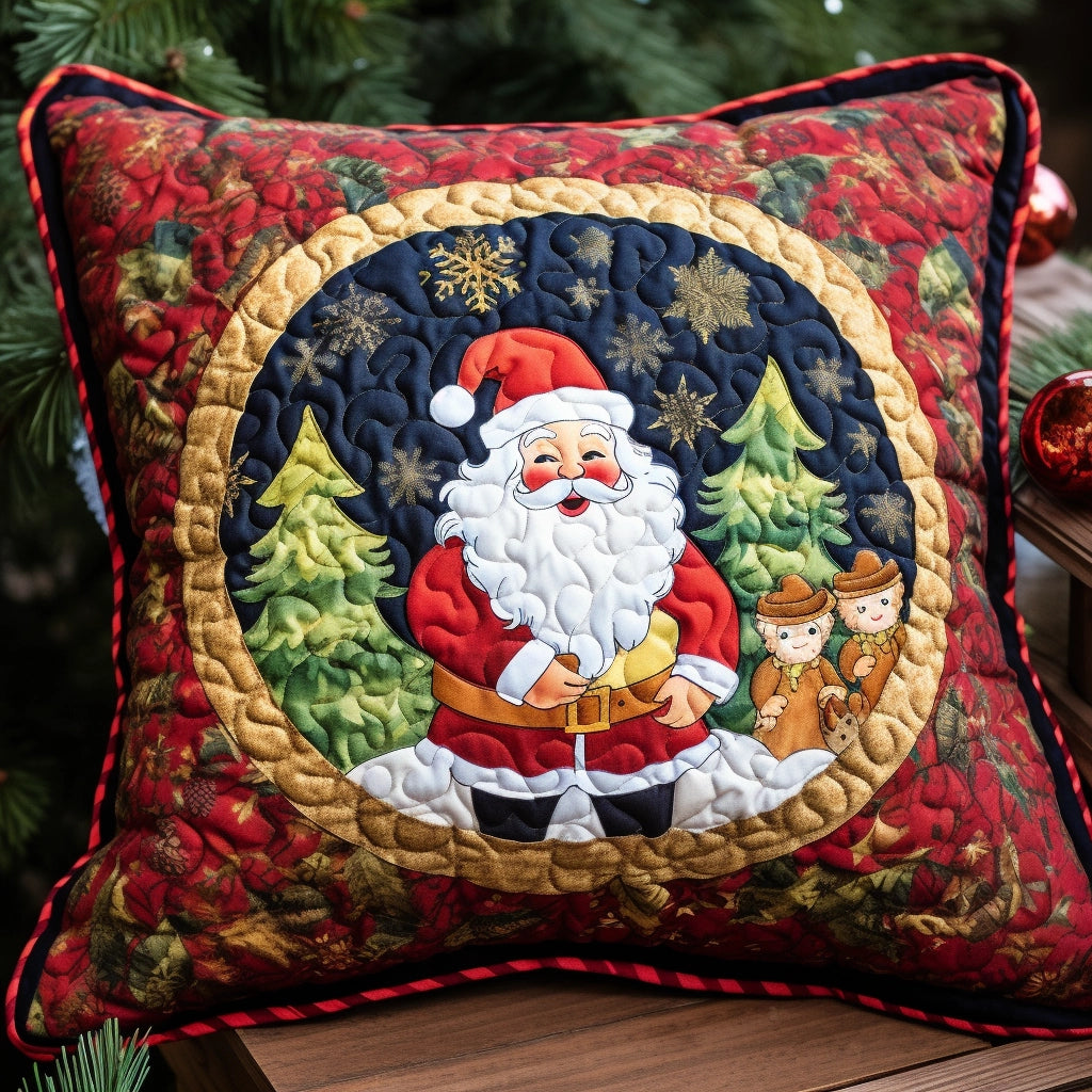 Christmas Santa TAI020324206 Quilted Pillow Case