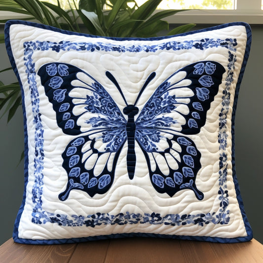 Butterfly TAI060324067 Quilted Pillow Case