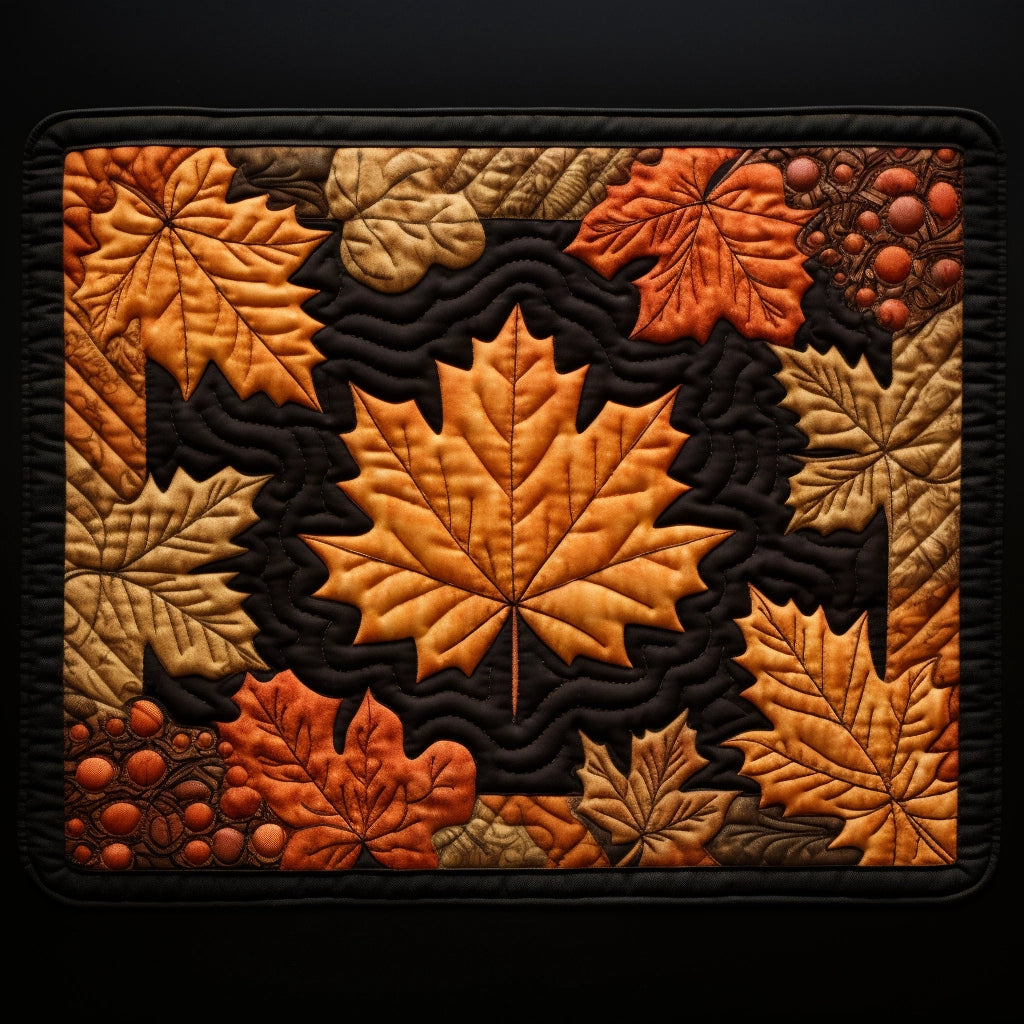 Maple Leaves TAI260224261 Quilted Placemats