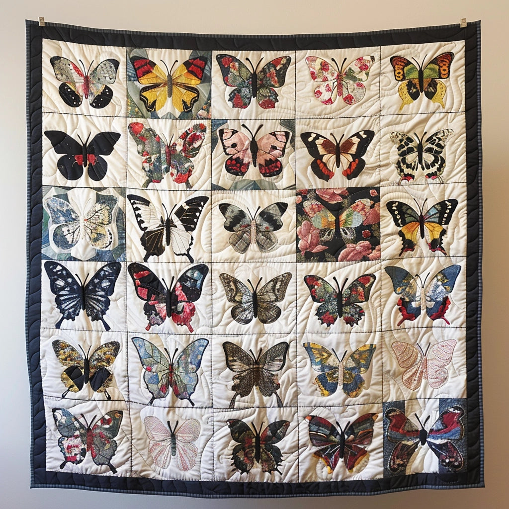 Butterfly TAI020324155 Quilt Blanket