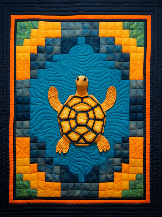 Turtle TAI260224006 Quilt Blanket