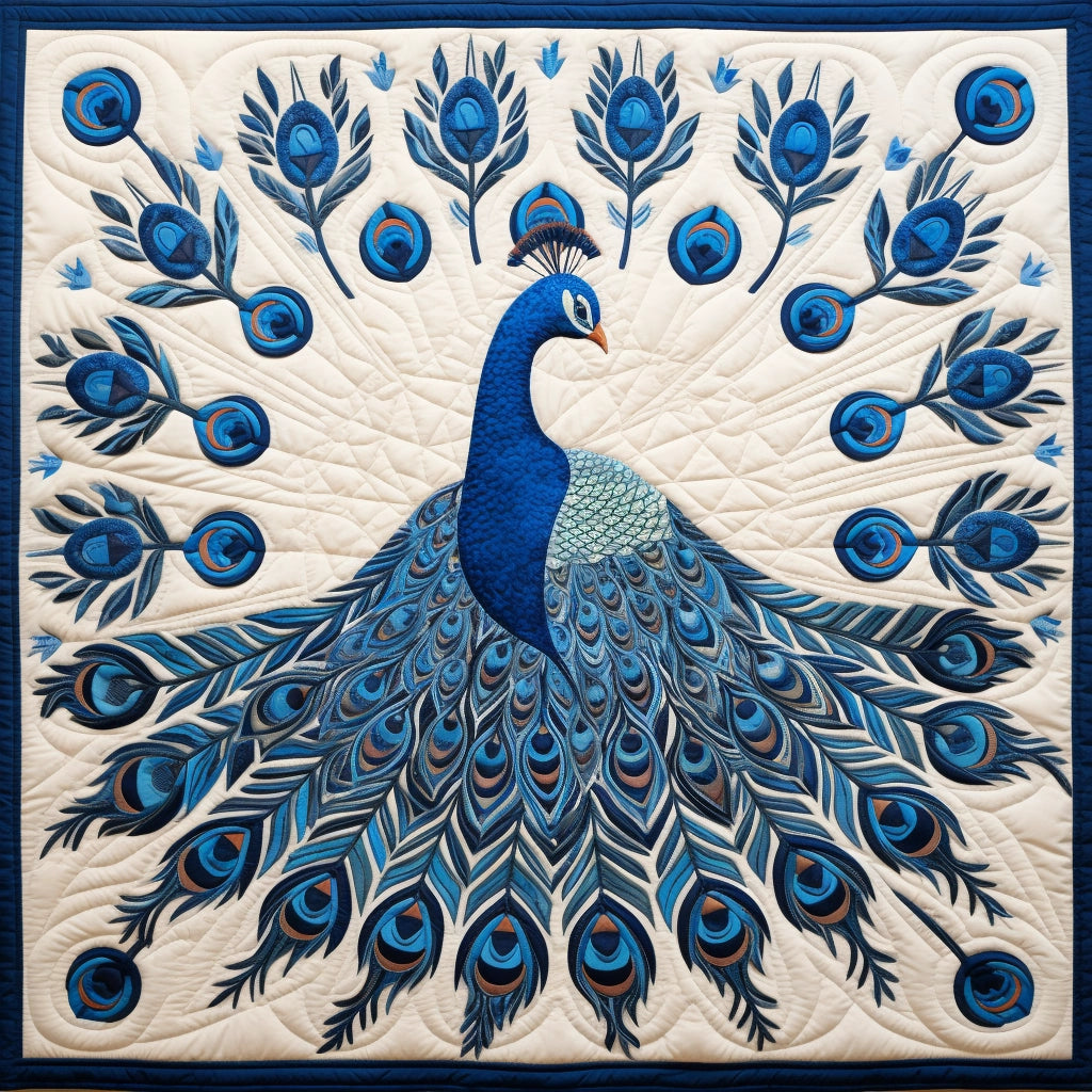 Peacock TAI260224051 Quilt Blanket