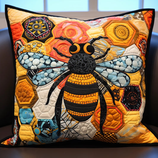 Bee TAI060324111 Quilted Pillow Case