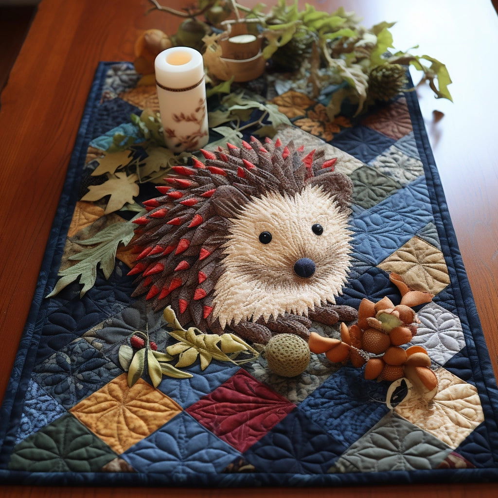 Hedgehog TAI260224185 Quilted Placemats