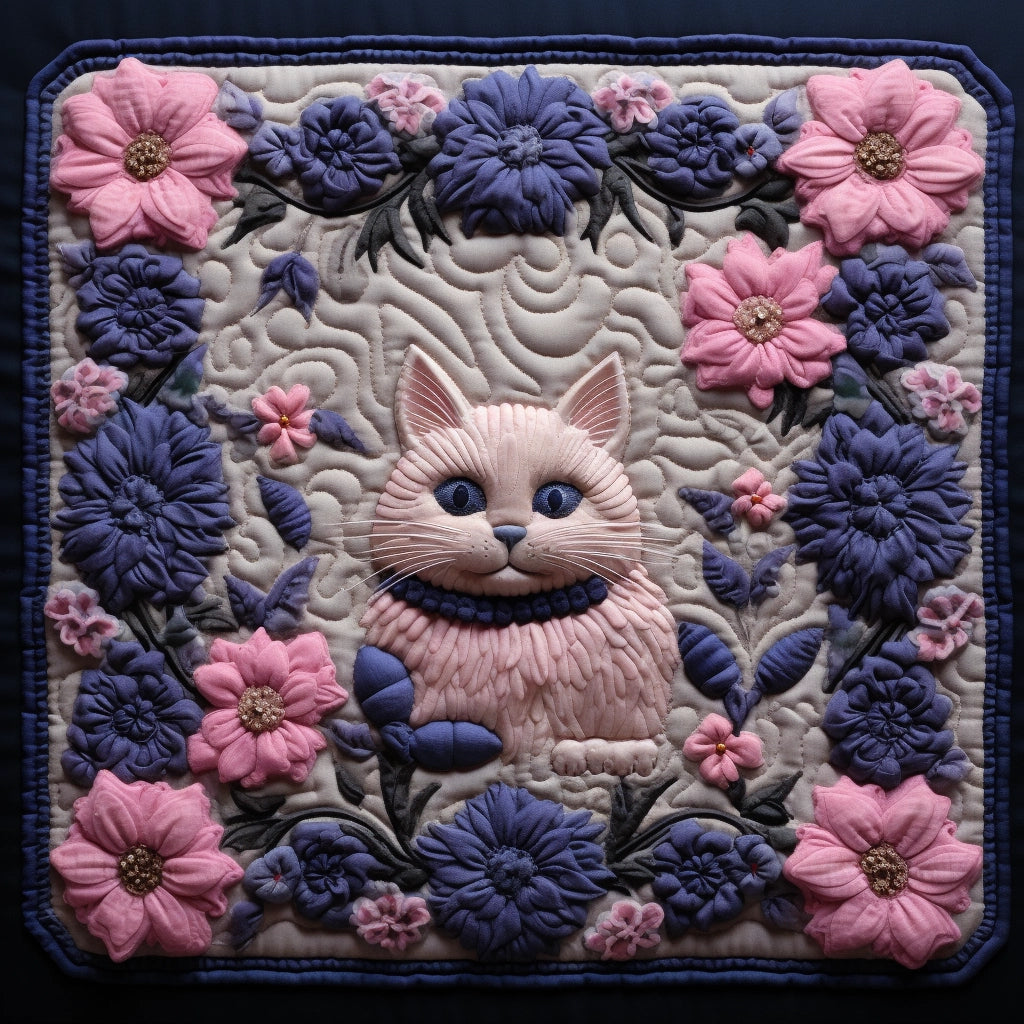 Cat TAI040124296 Quilted Placemats