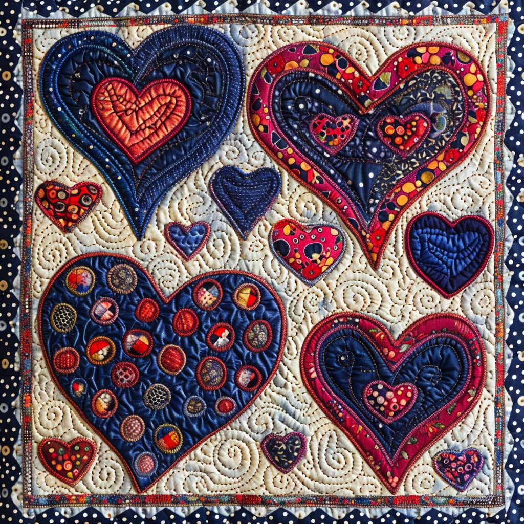 Heart TAI020324180 Quilt Blanket