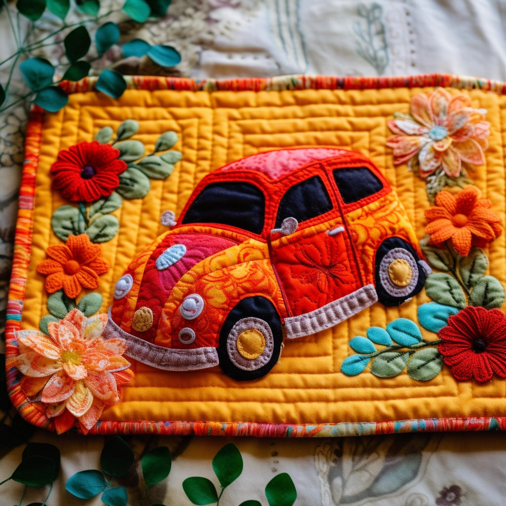 Hippie Car TAI040124320 Quilted Placemats