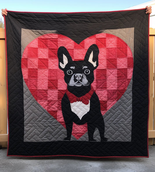 French Bulldog BL11112334 Quilt Blanket