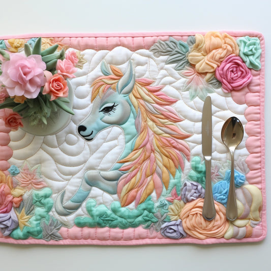 Unicorn TAI040124188 Quilted Placemats