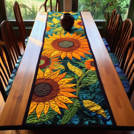 Sunflower TAI04122328 Quilted Table Runner