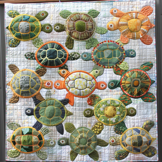 Turtle TAI020324120 Quilt Blanket