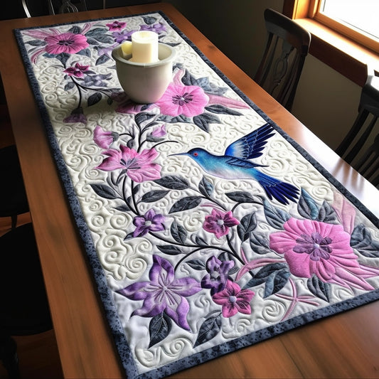 Hummingbird TAI24112323 Quilted Table Runner