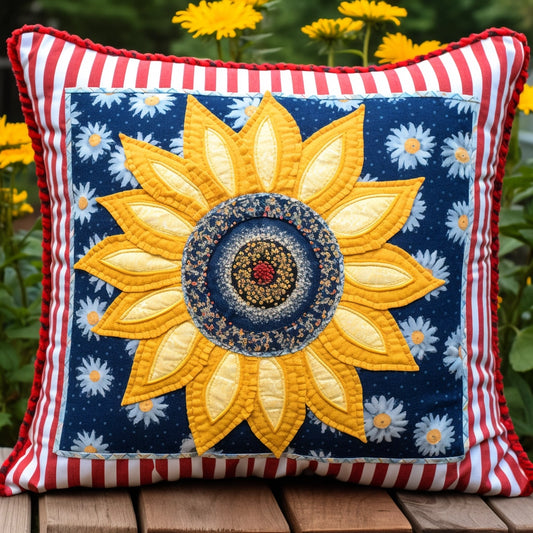 Sunflower TAI060324248 Quilted Pillow Case