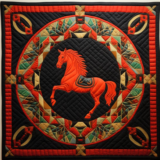 Horse TAI260224047 Quilt Blanket