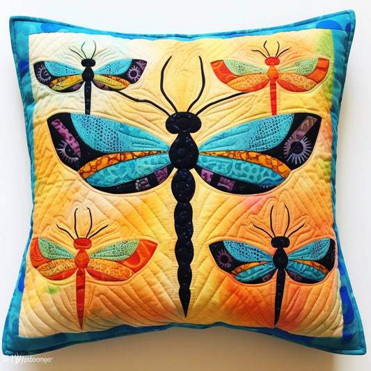 Dragonfly TAI060324017 Quilted Pillow Case