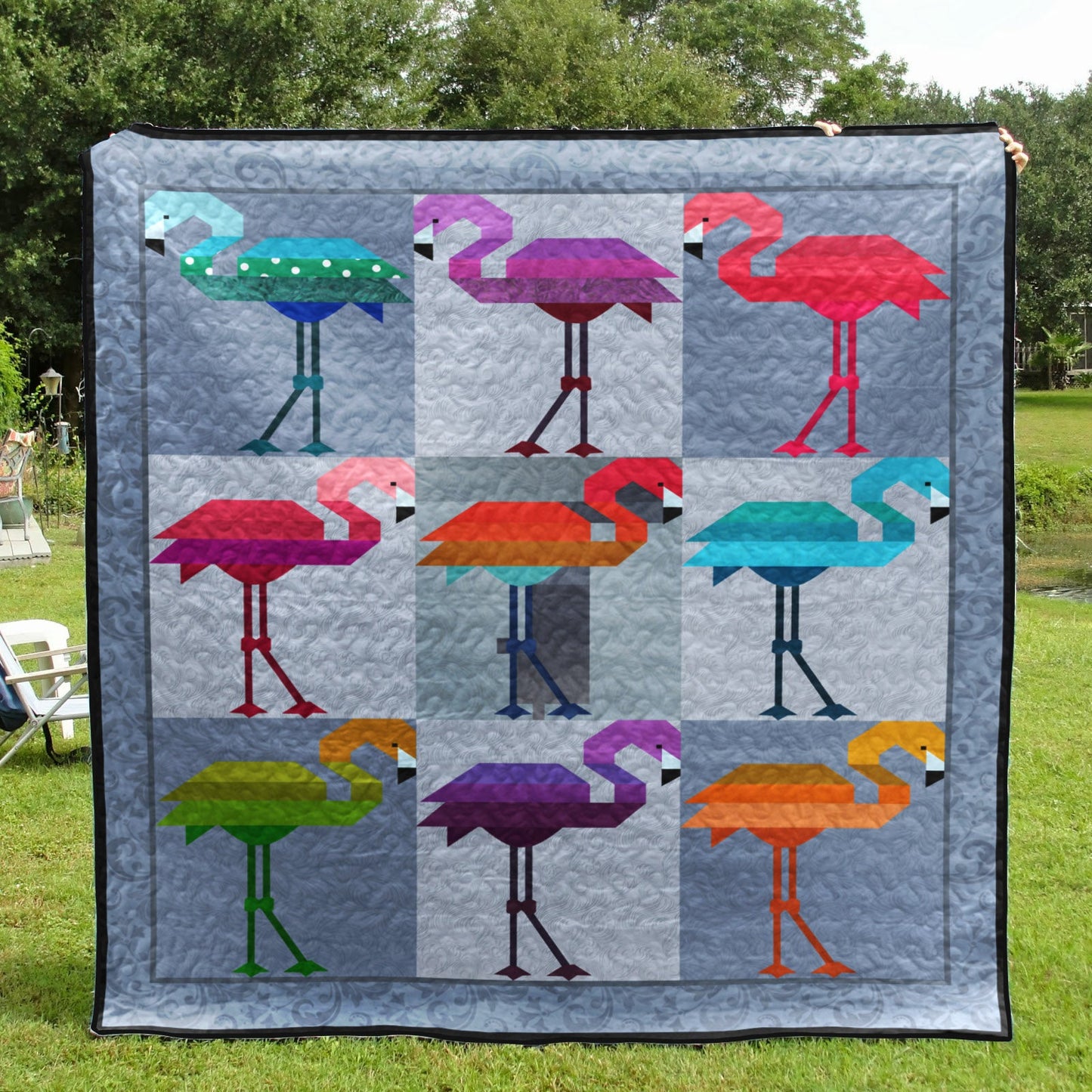Flamingo CL140647 Quilt Blanket