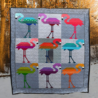 Flamingo CL140647 Quilt Blanket