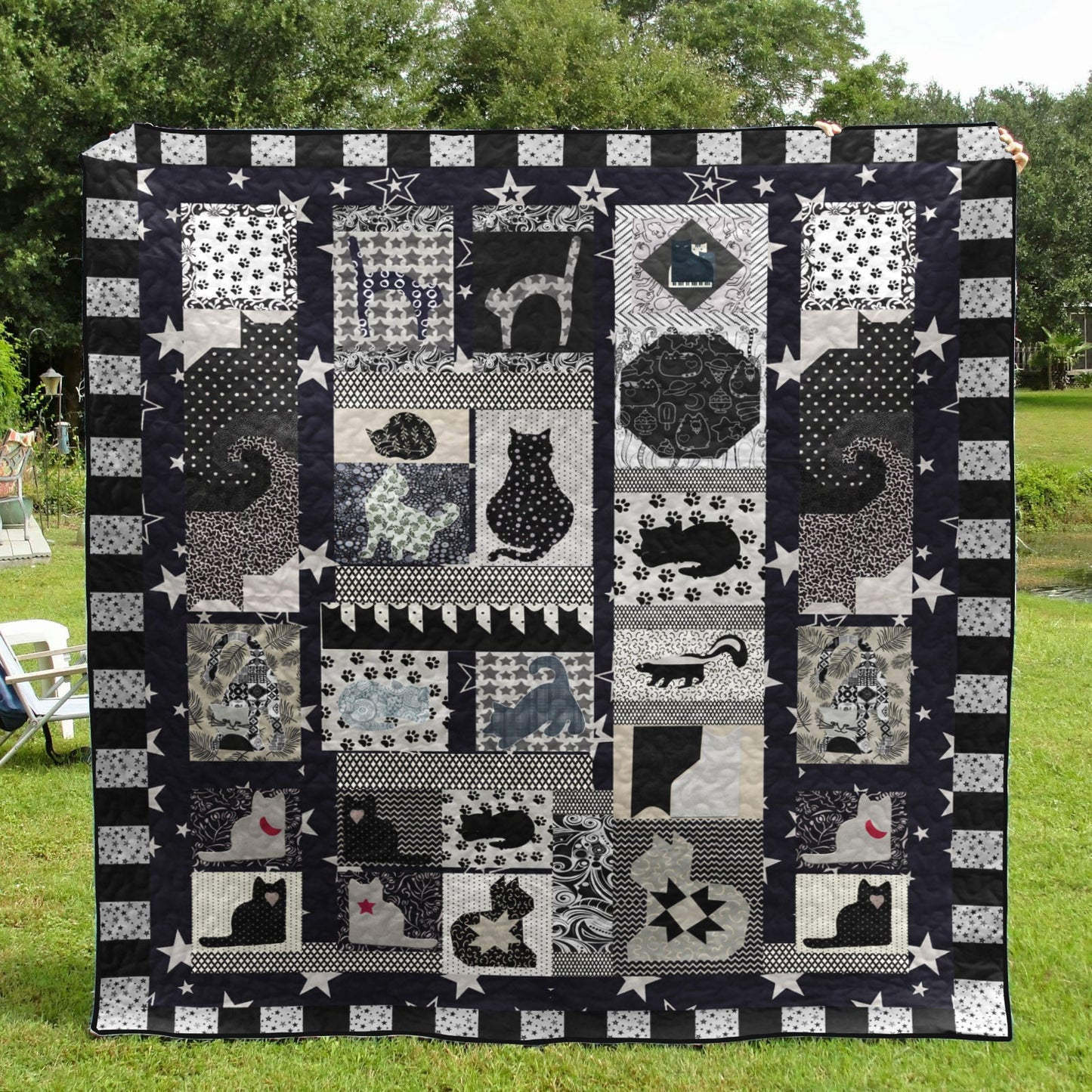 Cat CG150504 Quilt Blanket