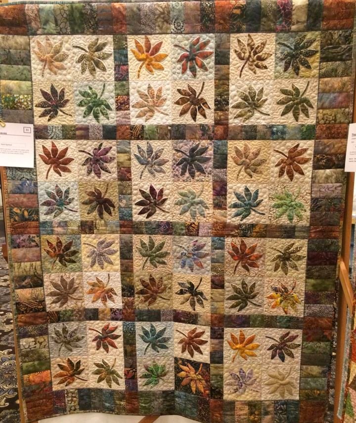 Autumn Leaves CLA25110043Q Quilt Blanket