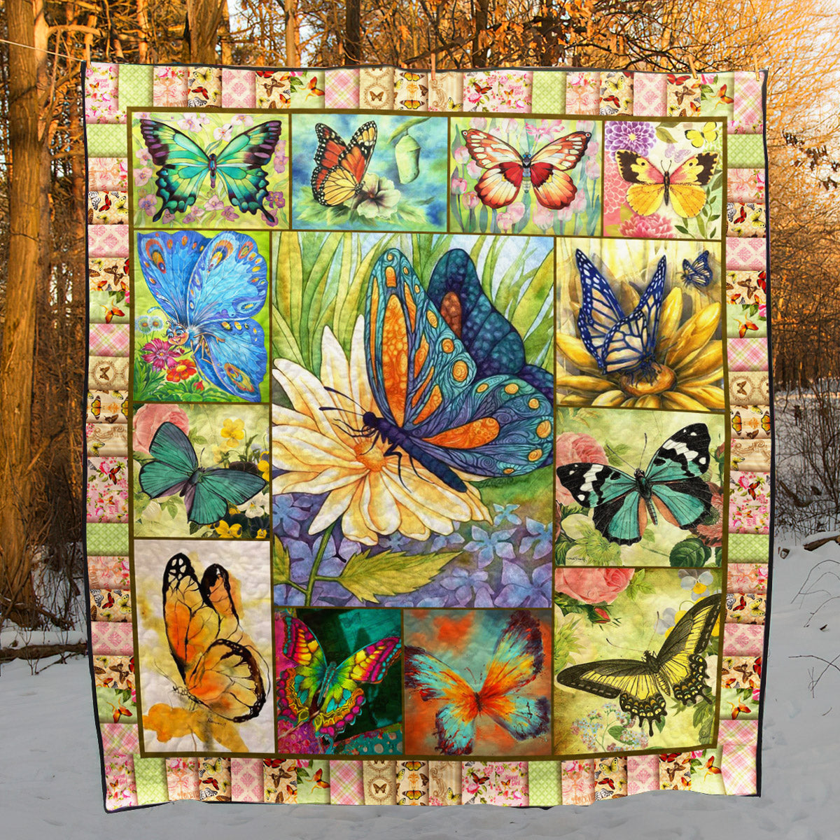 Butterfly NN030502 Quilt Blanket