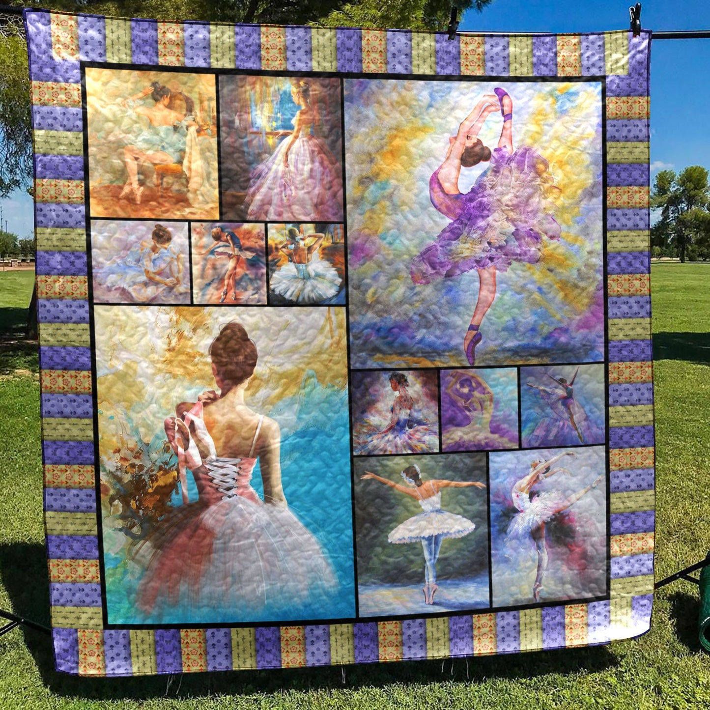 Ballet NN120602 Quilt Blanket