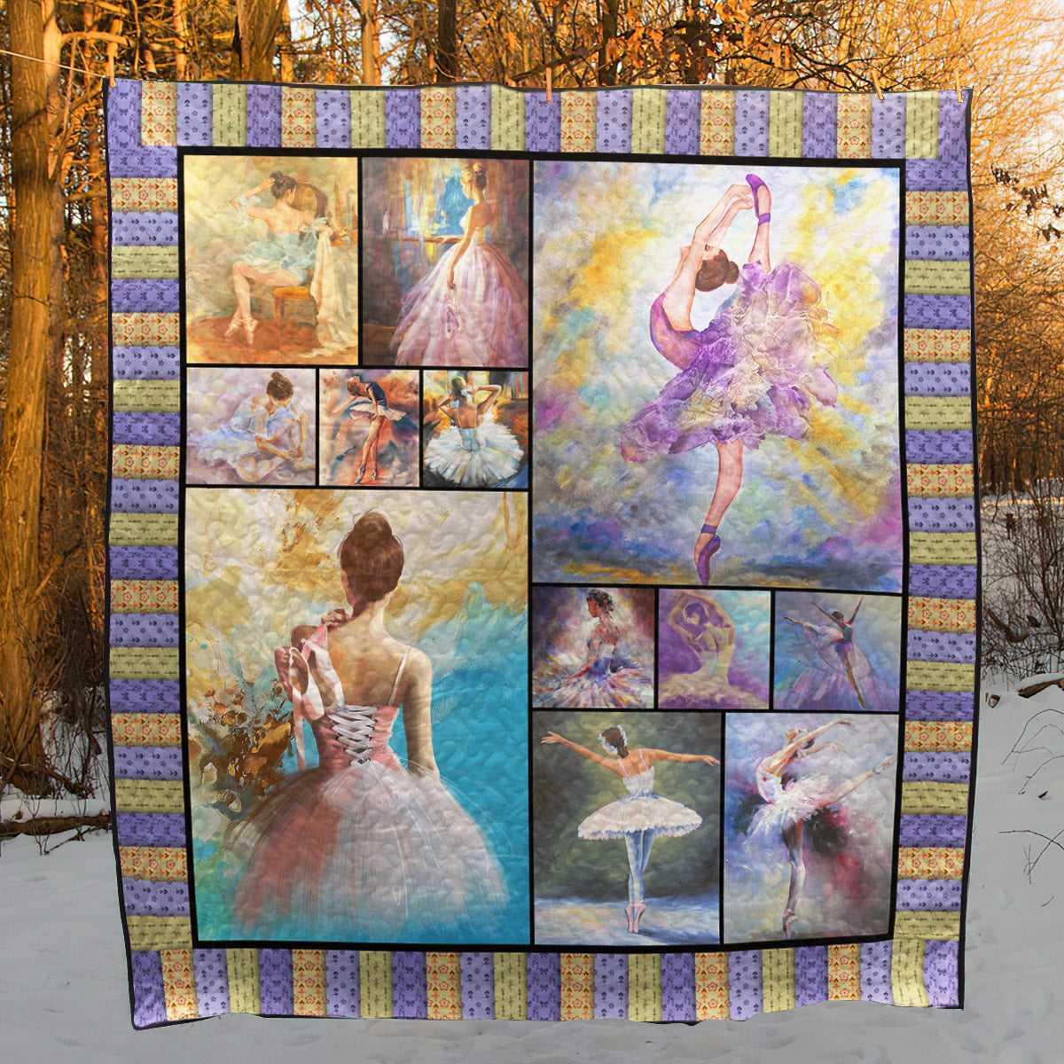 Ballet NN120602 Quilt Blanket
