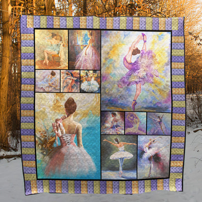 Ballet NN120602 Quilt Blanket