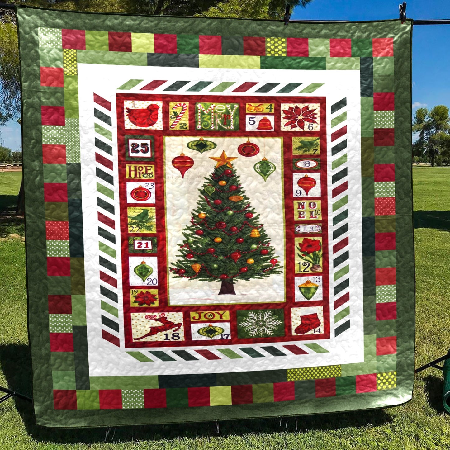 Christmas Tree Farm CLM0111109 Quilt Blanket